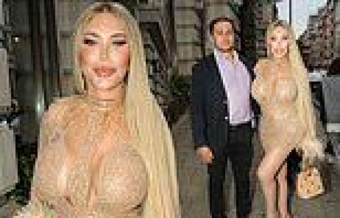 Saturday 25 June 2022 04:00 PM Jessica Alves stuns in a dazzling mini dress on night out in Mayfair after ... trends now