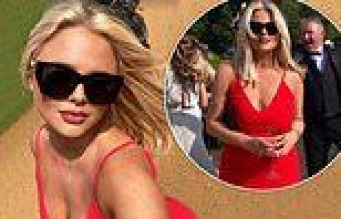 Saturday 25 June 2022 10:36 PM Emily Atack wows in a plunging red dress as she poses up a storm on Instagram ... trends now