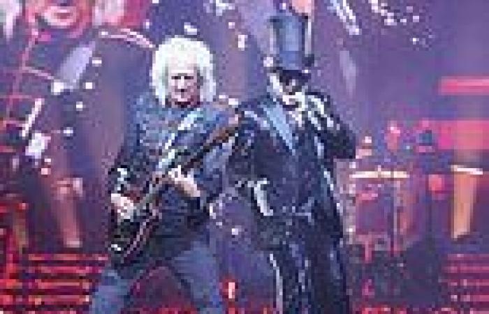 Saturday 25 June 2022 01:18 AM Brian May gives an energetic performance trends now