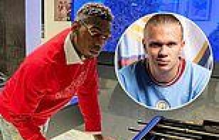 sport news Manchester City hitman Erling Haaland 'views Paul Pogba's £3m MANSION in ... trends now