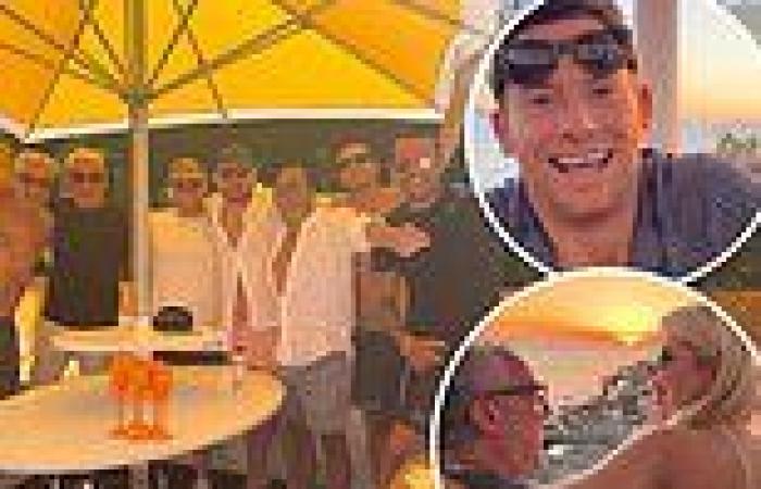 Sunday 26 June 2022 04:09 PM Inside Joe Swash's Ibiza stag do as he parties with pals Dean Gaffney and Rob ... trends now