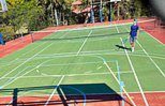 sport news Aussie fans blow up over 'massively confusing' tennis court used for tournament  trends now