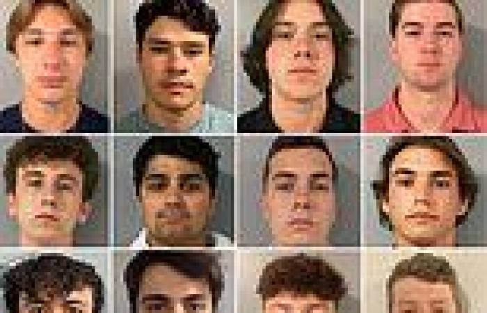 Tuesday 28 June 2022 07:36 PM Twelve frat boys set to be arraigned in hazing incident at University of New ... trends now