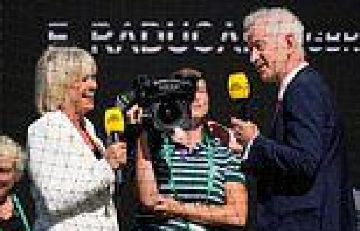 Tuesday 28 June 2022 05:12 PM Wimbledon viewers slam BBC after John McEnroe and Sue Barker pay tribute to ... trends now