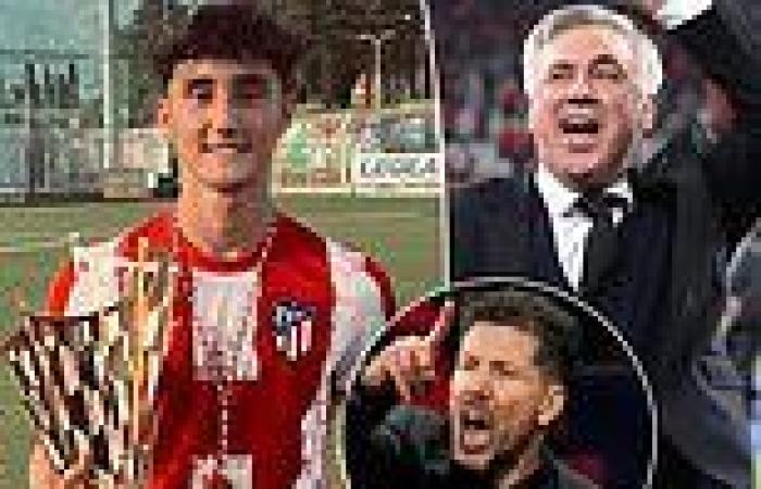 sport news Real Madrid plotting to swoop for Atletico 15-year-old Jesus Fortea as ... trends now