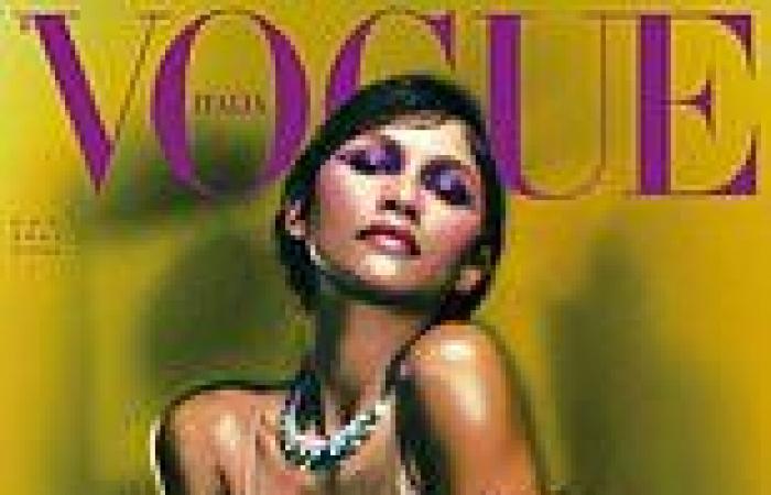 Tuesday 28 June 2022 04:45 PM Zendaya rocks a plunging silver gown on cover of Vogue Italia as she reflects ... trends now