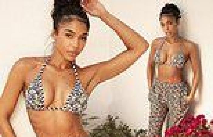 Friday 1 July 2022 12:33 AM Lori Harvey showcases her impeccable figure while rocking a patterned bikini in ... trends now
