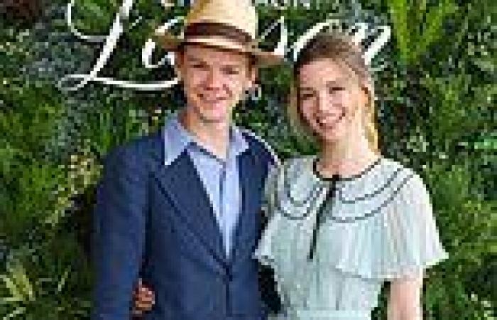 Saturday 2 July 2022 02:21 PM Thomas Brodie-Sangster is joined by girlfriend Talulah Riley as they take to ... trends now
