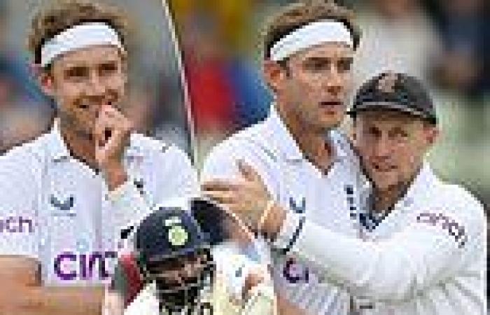 sport news Stuart Broad becomes the sixth Test bowler to take 550 wickets before conceding ... trends now