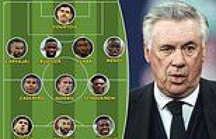 sport news Carlo Ancelotti's selection headache: How will Real Madrid boss keep everyone ... trends now