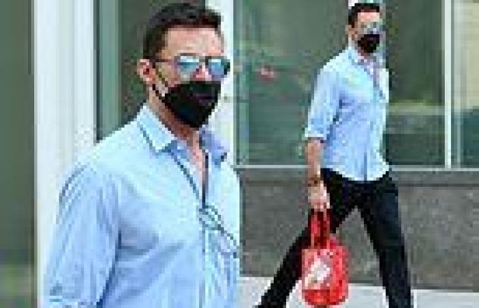 Sunday 3 July 2022 10:45 PM Hugh Jackman arrives for a matinee performance of The Music Man in NYC trends now