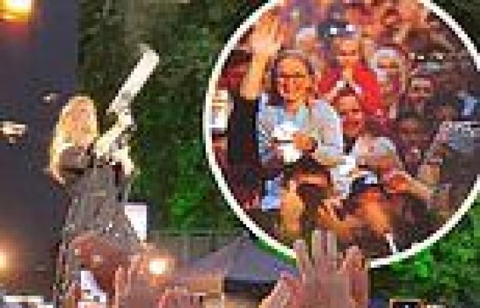 Sunday 3 July 2022 01:00 PM Adele leaves a young fan speechless during Hyde Park show as she gifts her a ... trends now