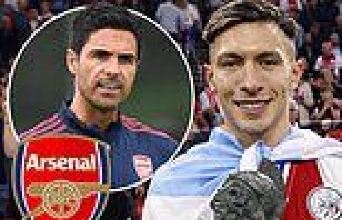 sport news Arsenal ready to raise £38m offer for Lisandro Martinez as they compete with ... trends now