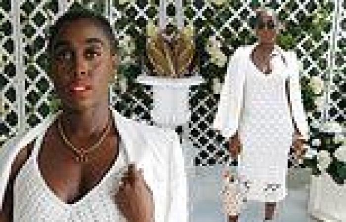 Sunday 3 July 2022 06:51 PM Lashana Lynch stuns in summery all-white ensemble as she attends day seven of ... trends now