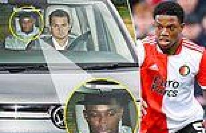 sport news Tyrell Malacia arrives at Manchester United ahead of his medical trends now