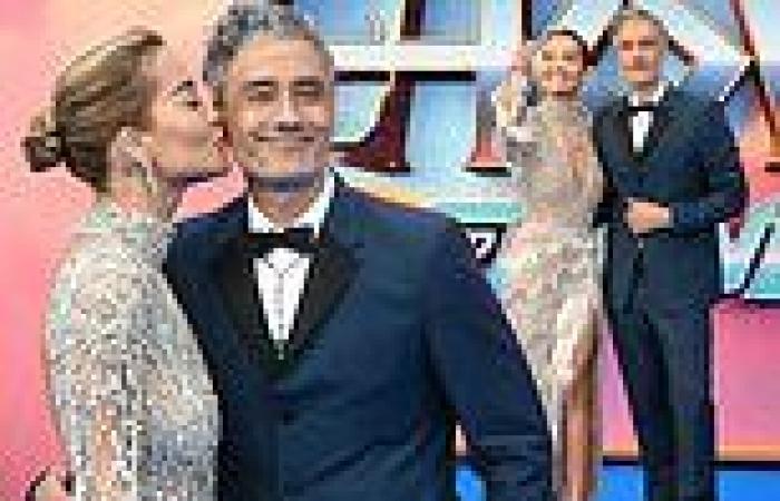 Tuesday 5 July 2022 08:21 PM Rita Ora wows in a plunging gown and shares a kiss with fiancé Taika Waititi ... trends now