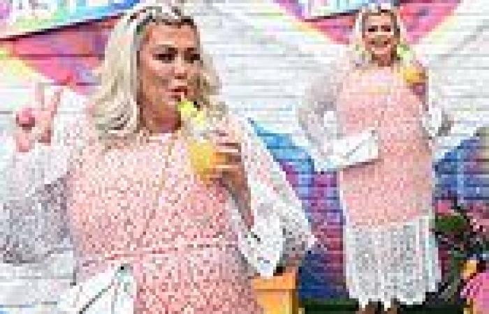 Saturday 23 July 2022 12:06 AM Gemma Collins wows in a white lace dress as she leads the stars at Malibu event trends now