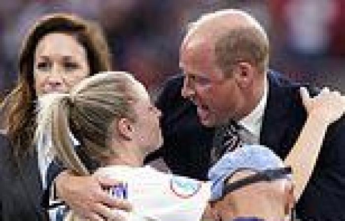 sport news England captain Leah Williamson reveals how Prince William initiated their hug ... trends now