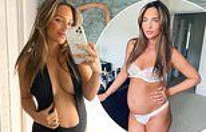 Monday 1 August 2022 11:00 AM Pregnant Made in Chelsea star Maeva D'Ascanio shows off her bump in a busty ... trends now