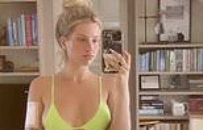 Wednesday 3 August 2022 05:00 PM Lottie Moss shows off her slim frame in a skimpy lime green bikini top and tiny ... trends now
