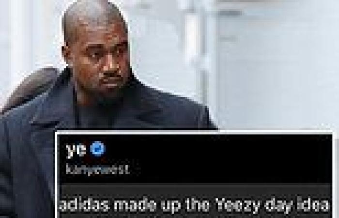 Wednesday 3 August 2022 01:33 AM Kanye West BLASTS Adidas once again... claiming they didn't have his approval ... trends now