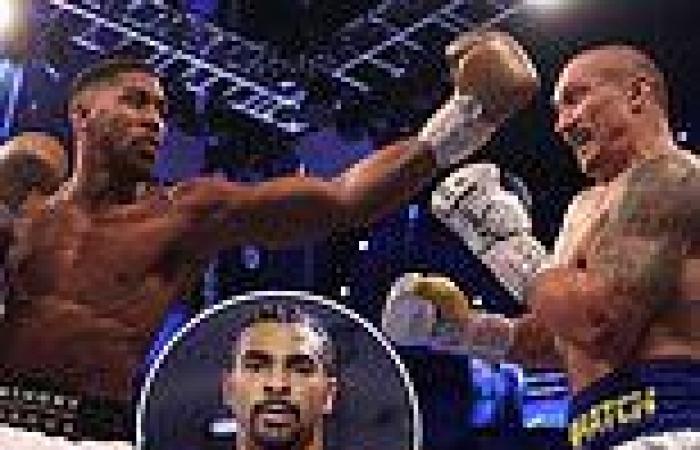 sport news Anthony Joshua gets advice from David Haye on Oleksandr Usyk rematch and says ... trends now