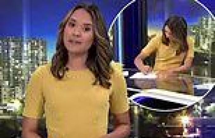Friday 5 August 2022 02:37 AM ABC newsreader Jessica Rendall is caught SCRIBBLING on her notes in a hilarious ... trends now