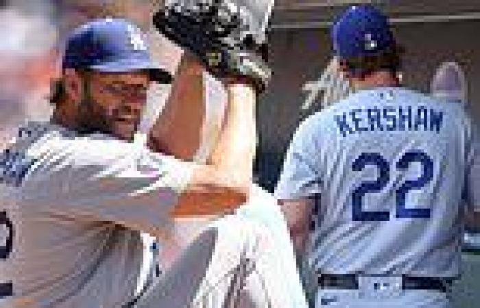 sport news Dodgers Clayton Kershaw is forced to leave Giants game with low back pain ... trends now