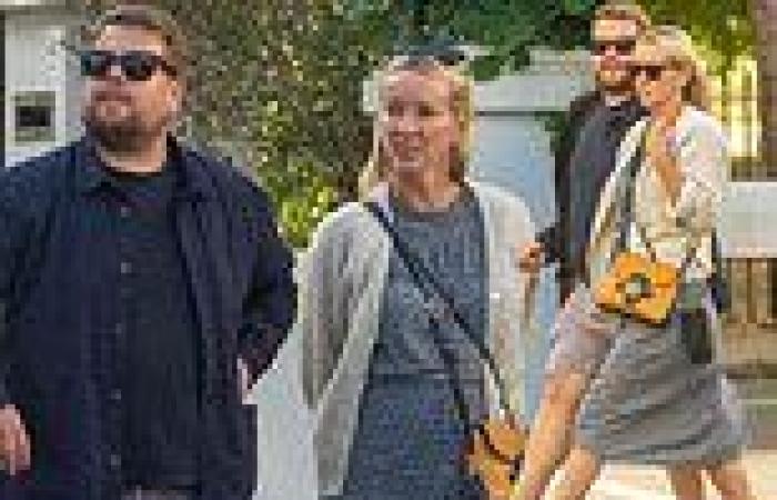 Sunday 7 August 2022 04:52 PM James Corden goes for a stroll with wife Julia Carey in London trends now
