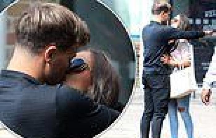 Sunday 7 August 2022 01:07 PM Gemma Owen and Luca Bish share a kiss during lunch in London - after row at ... trends now