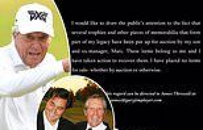 sport news Gary Player accuses son Marc of trying to sell his trophies and memorabilia ... trends now