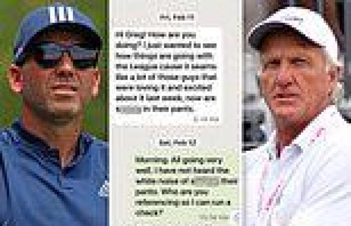 sport news LIV Golf: Sergio Garcia's WhatsApp messages to Greg Norman about stars ... trends now