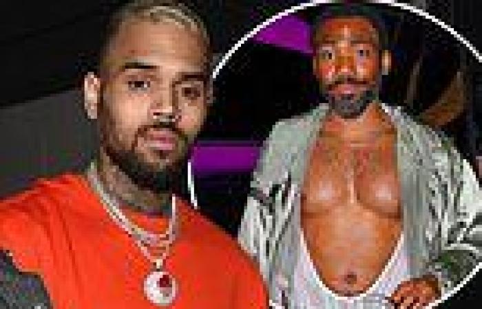 Wednesday 10 August 2022 12:22 AM Chris Brown ROASTS the eccentric outfit Donald Glover wore to Beyonce's album ... trends now