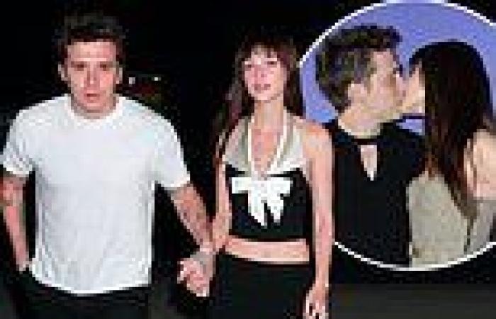 Friday 12 August 2022 01:52 PM Nicola Peltz parties with husband Brooklyn Beckham following PDA at Variety ... trends now