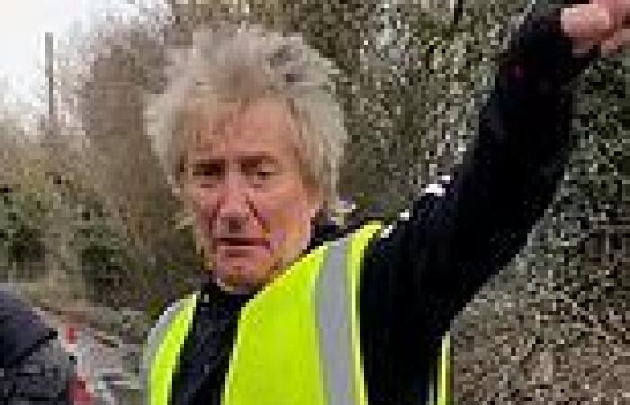 Saturday 13 August 2022 01:25 PM Rod Stewart's pothole-filling campaign pays off as council promises him new road trends now