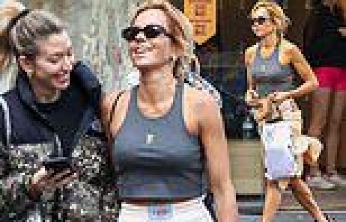 Saturday 13 August 2022 07:52 AM Pip Edwards and BFF Milly Gattegno leave a boxing class together in Sydney trends now
