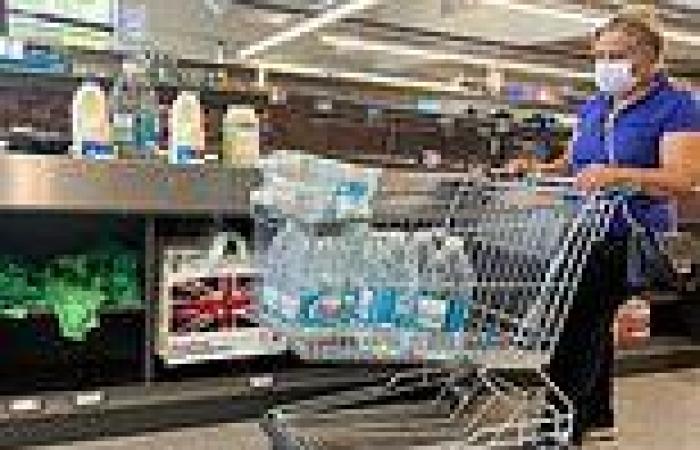 Saturday 13 August 2022 01:16 AM Shoppers empty shelves of bottled water amid drought, with people urged to take ... trends now