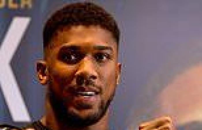 sport news 'I'm motivated': Anthony Joshua insists he's ready to take Oleksandr Usyk down trends now