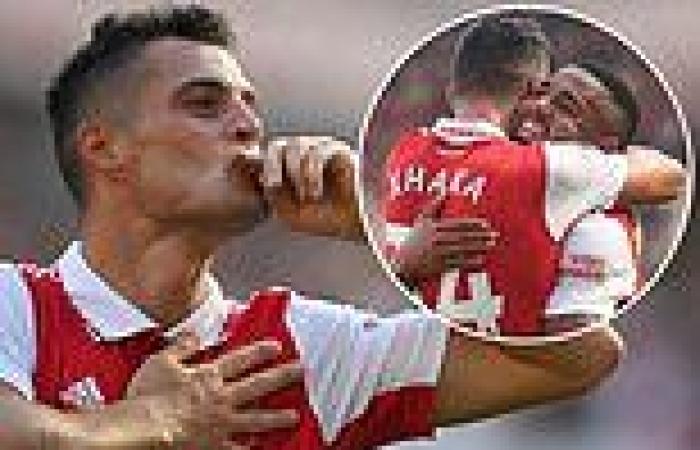 sport news Xhaka heaps praise on Gabriel Jesus after Brazil star grabbed two goals on his ... trends now