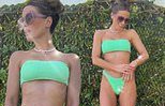 Tuesday 16 August 2022 12:13 AM Kate Beckinsale puts her svelte belly on display in aquamarine bikini trends now