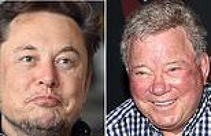 Wednesday 17 August 2022 11:46 PM William Shatner pokes fun at billionaire 'supervillain' Elon Musk in scathing ... trends now