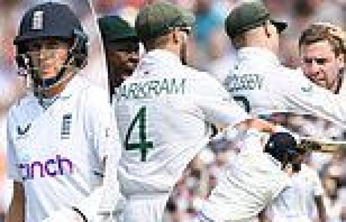 sport news England FIVE wickets down at lunch against South Africa trends now
