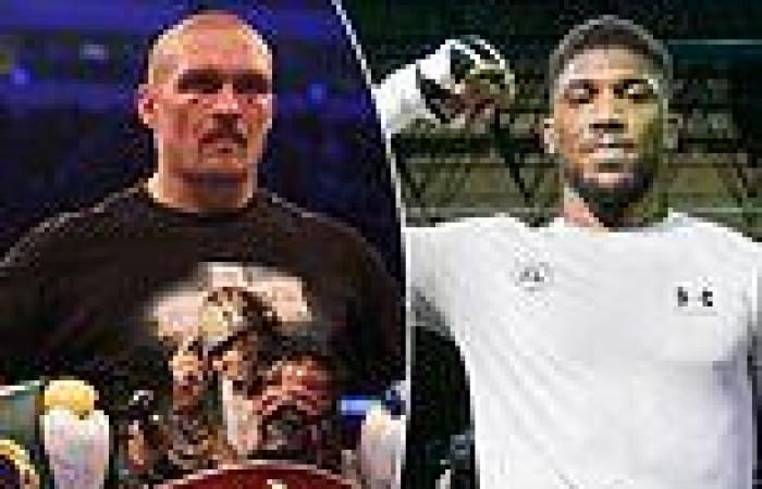 sport news RECORD BREAKERS: Anthony Joshua and Oleksandr Usyk will each receive a minimum ... trends now