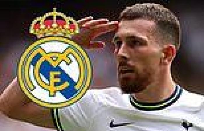 sport news Real Madrid eye Tottenham's Pierre Emile-Hojbjerg as a potential replacement ... trends now