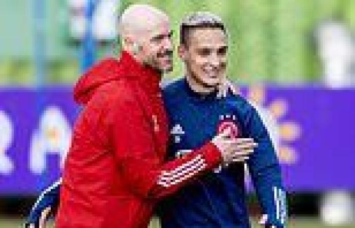 sport news Manchester United transfer target Antony trains ALONE at Ajax after United's ... trends now