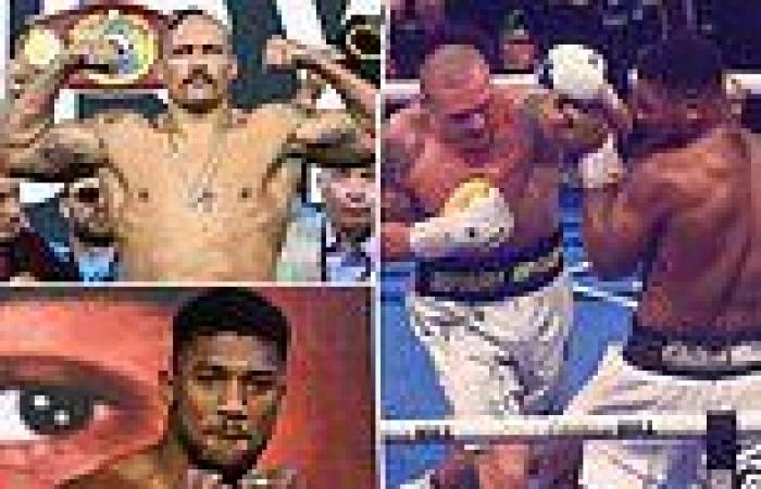 sport news JOHNNY NELSON: Anthony Joshua must knock Oleksandr Usyk out, or risk exposing ... trends now