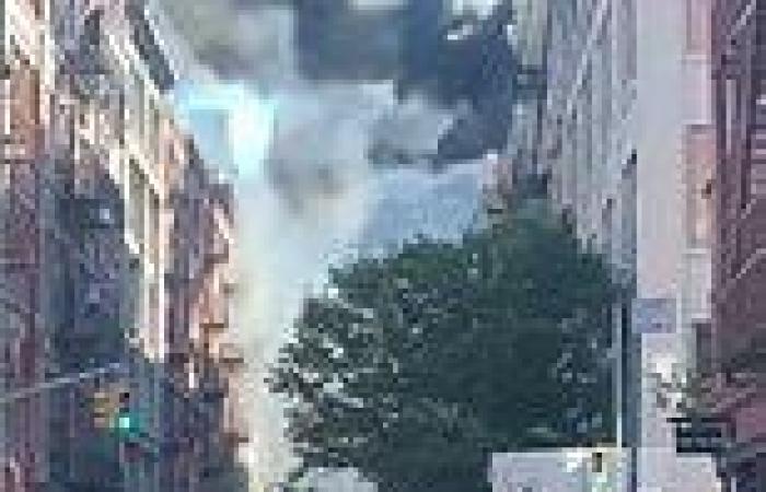 Thursday 1 September 2022 11:01 PM Fire rages in New York's SoHo neighborhood after blaze broke out on building ... trends now
