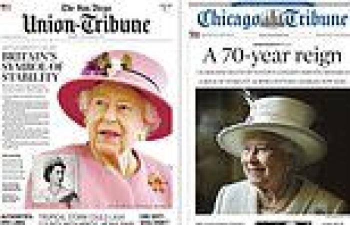 Friday 9 September 2022 03:16 PM America's front pages mourn the Queen's death as newspapers pay tribute to ... trends now