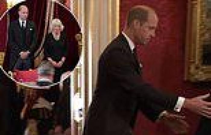 Saturday 10 September 2022 11:22 AM Moment Prince William offers Queen Consort Camilla a steadying hand at King ... trends now