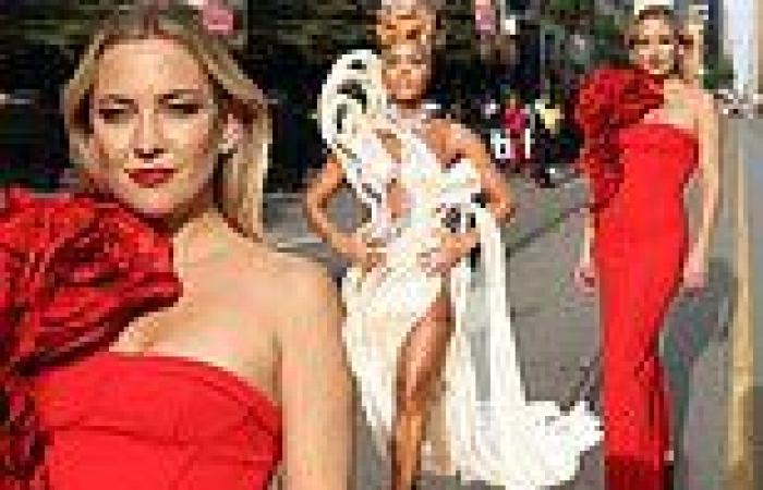 Sunday 11 September 2022 01:28 AM Kate Hudson and Janelle Monae stun at Glass Onion: A Knives Out Mystery premiere trends now